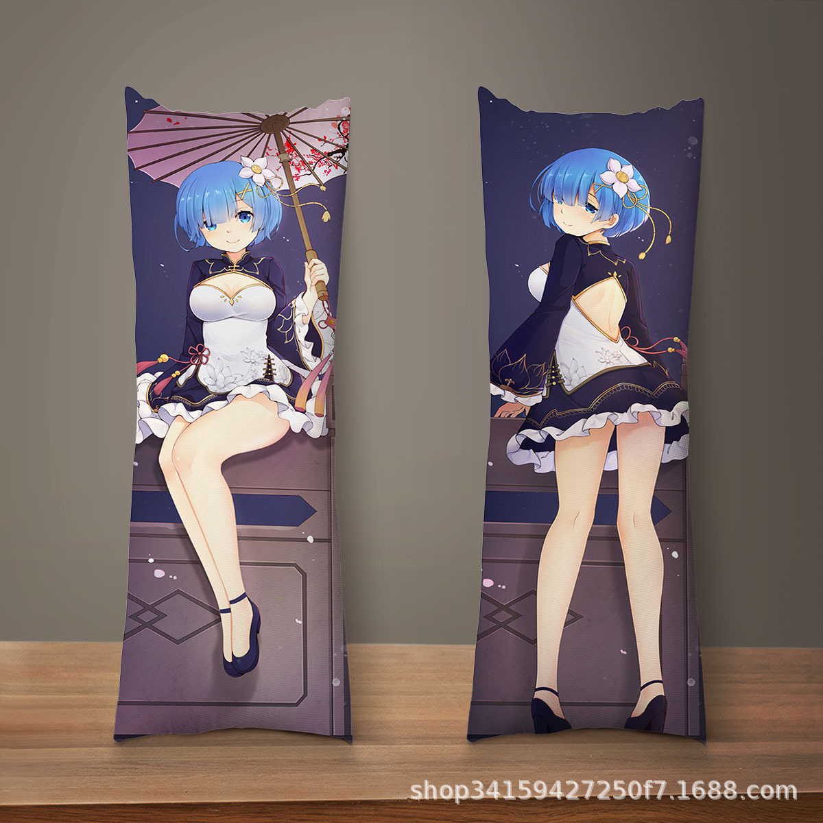 Rem Ram Full Body Klempute Trekk for Re:Zero Anime Fans