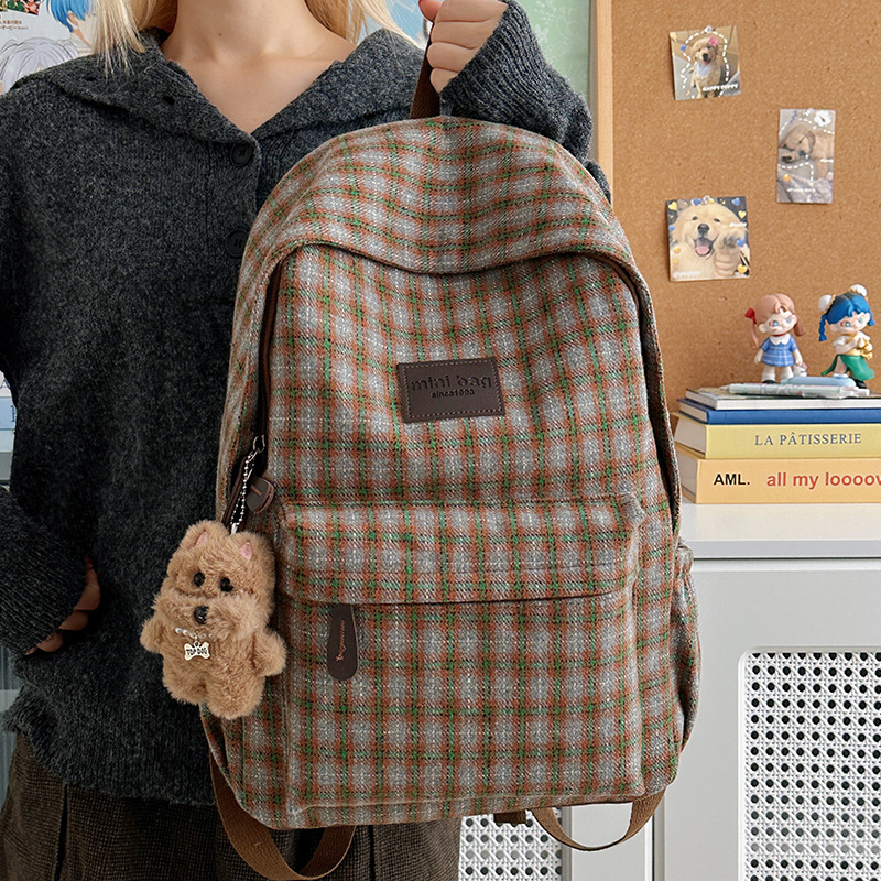 Mochila de viajes de gran capacidad para niños, otoño y invierno 2025, nueva moda de mochila para niños y niñas.