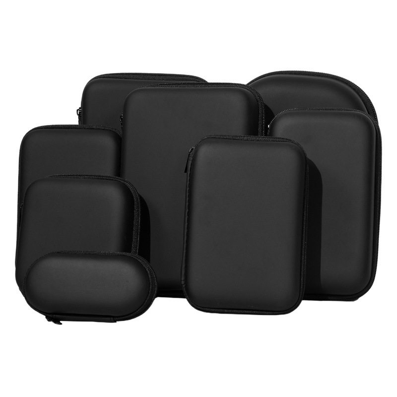 Eva cargador de cable de datos caja de almacenamiento de auriculares bolsa de almacenamiento de disco duro móvil caja de embalaje 3C bolsa de accesorios digitales