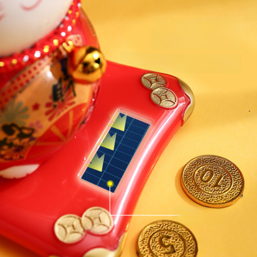 Solar Energy Money Cat Waving Creative Cute Office Desk Car Money Magnet Home Decor Company Gift