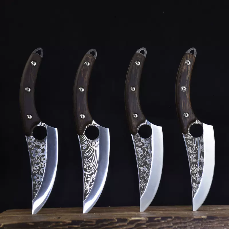 02867剔骨刀分割刀龙泉市家用水果刀分割刀厨刀超锋利刀具厨刀批