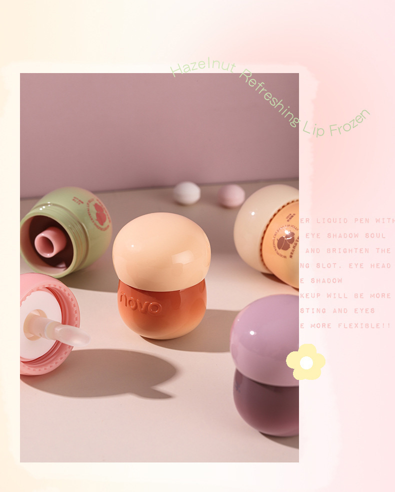 novo Water Light Lip Jelly Mirror Lip Mud Non-sticky Girls' Student version affordable wholesale Xiaohongshu Bestseller upgrade undefined