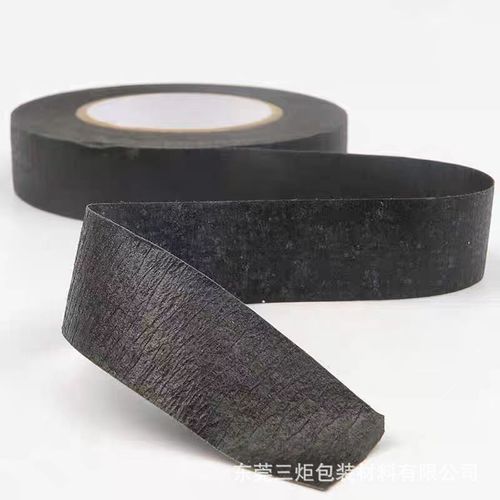 Black masking paper color separation tape nail art tape can be torn by hand real stone paint decoration car beauty spray paint masking