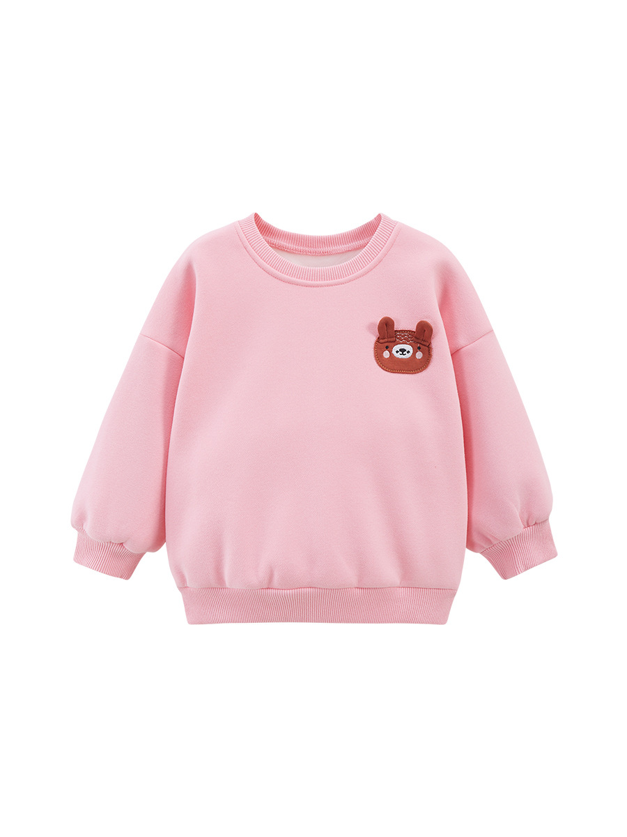 Little Maven Otoño e Invierno niñas de manga larga con forro polar suéter nuevo cuello redondo Jersey impreso ropa para niños image 6