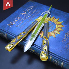APEX Power Kid Heirloom Weapon Model Butterfly Knife Throwing Knife Training Model Unsharpened