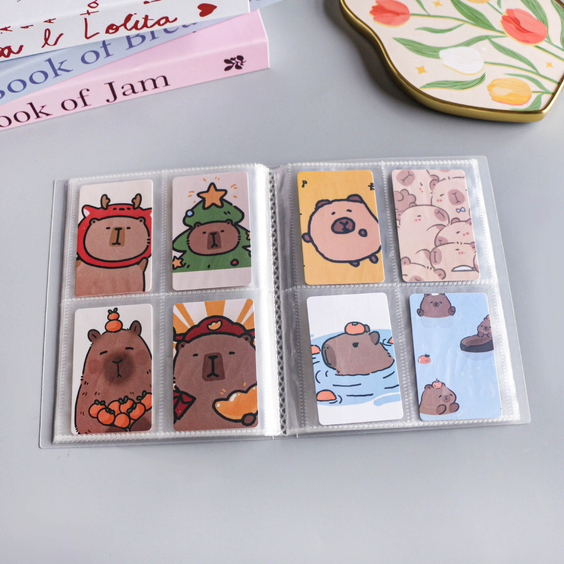 В наличии 3inch 6inch прозрачный матовый альбом для хранения My Little Pony, альбом для открыток, открытка, веерная карта Polaroid для хранения