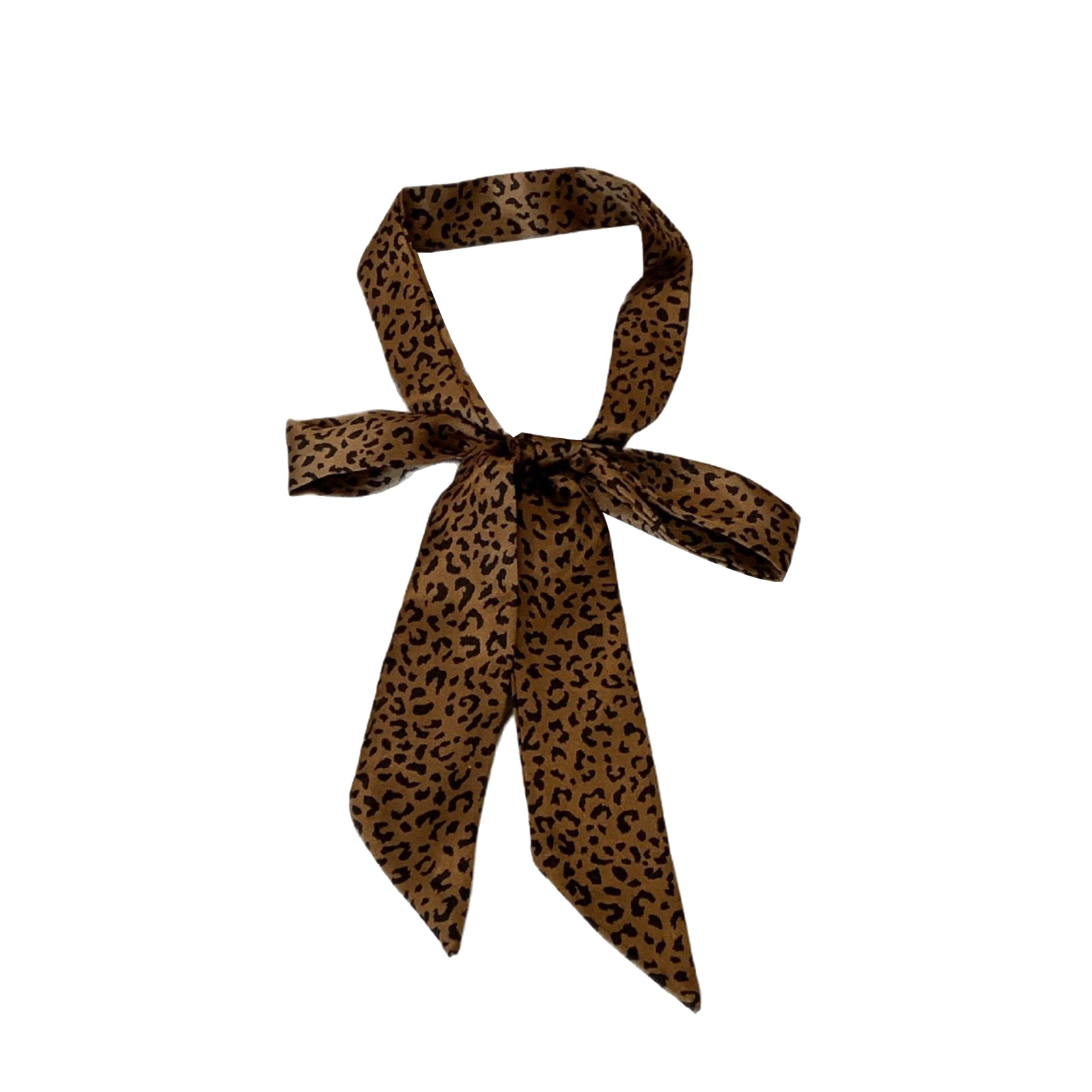 Bufanda de seda Versión coreana de la corbata delgada de lunares de todo fósforo, cinturón de bolsa envuelta, correa para el cabello, fábrica de fuente personalizada