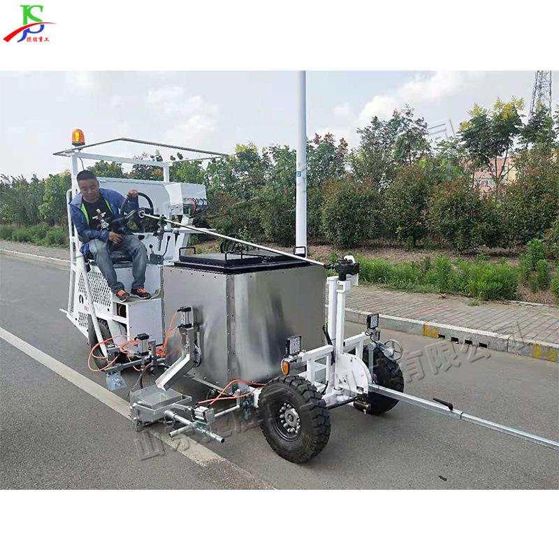 618 rack máquina de marcado de fusión en caliente equipo de marcado vial carretera planteada máquina de marcado de línea oscilante