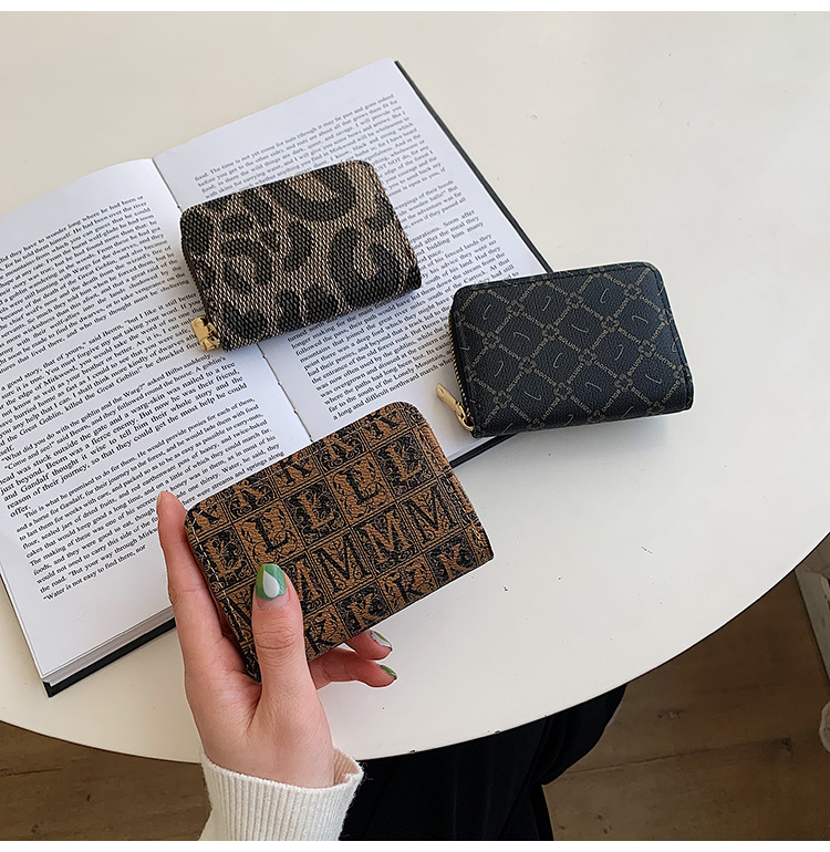 Unisex Stripe Pu Leather Zipper Coin Purse display picture 2