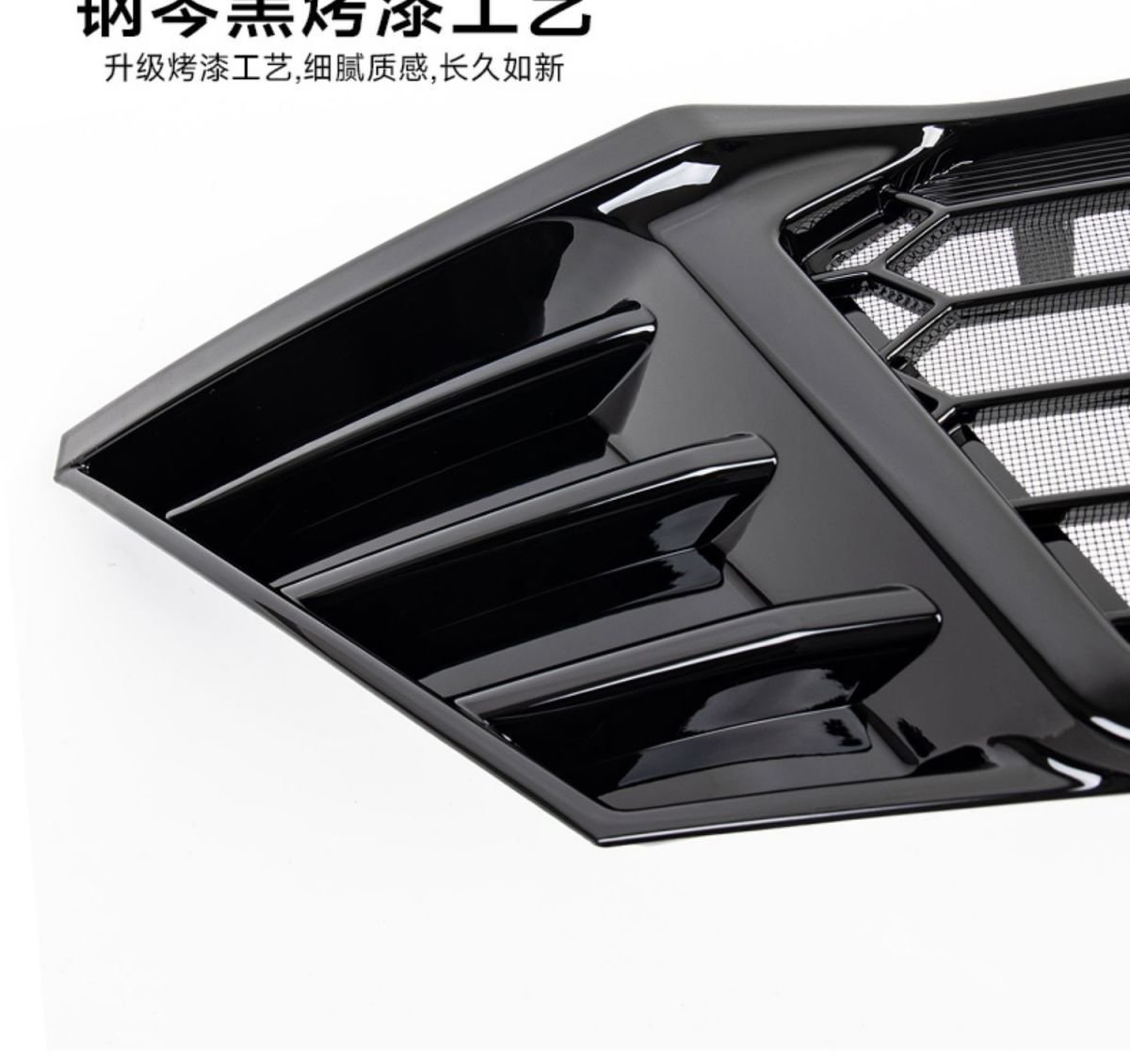 Suitable for Honda grid snap-on insect-proof net water tank insect-proof middle net frame trim strip front face appearance upgrade modification