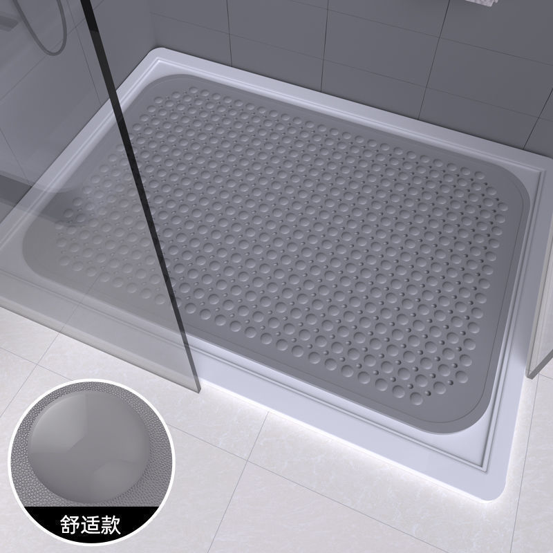 L 浴室滑り止めマット シャワールーム 家庭用バスマット トイレ 浴室フロアマット 浴室トイレ落下防止マット P|undefined