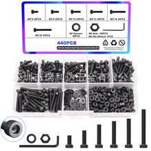 �羳��Դ440pcs 12.9��Բ��ͷ��������˿��ĸ��ƽ����װ��˿��װ
