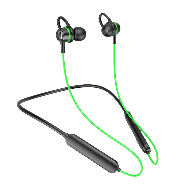 Трансграничная новая Bluetooth-гарнитура с магнитной присоской, подвесная на шею, с двумя ухом, весящими басами, для занятий спортом, бега и музыки, беспроводная Bluetooth-гарнитура