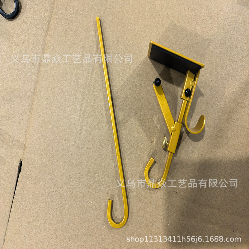 跨境新品圣诞节金属悬挂袜子支架挂钩壁炉架挂钩金属铁艺工艺品|undefined