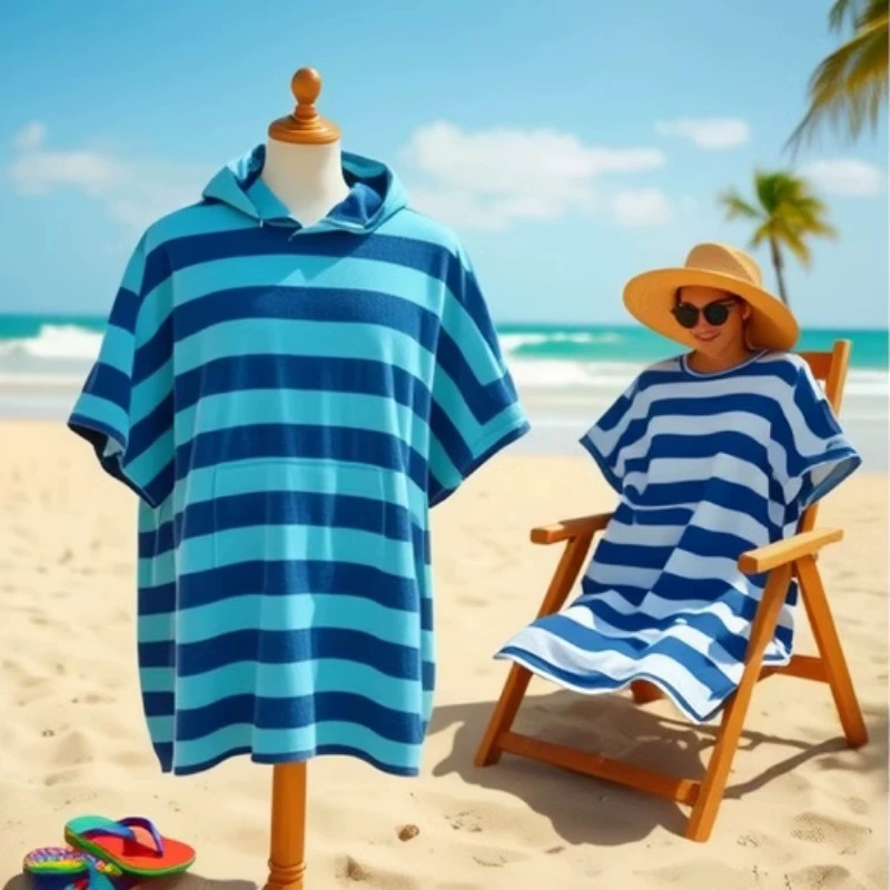 Плащ халат плащ серфинг плащ хлопковое полотенце