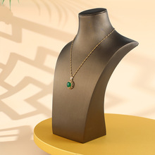 项链展示架脖子橱窗柜台翡翠珠宝展示道具首饰架颈模项链模特挂架