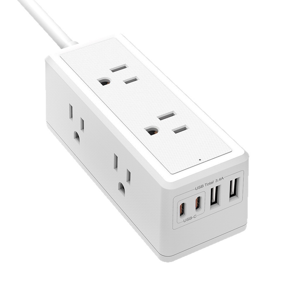 Oficina doméstica enchufe USB enchufe de 6 agujeros expansor de salida certificación enchufe de pared de escritorio enchufe de pared image 6