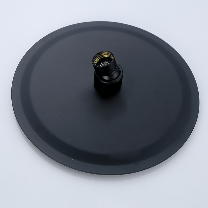 The wall-mounted concealed showerhead, top spray connection pipe, concealed showerhead arm, shower pipe, head bracket, and ceiling pipe rod are round and square undefined