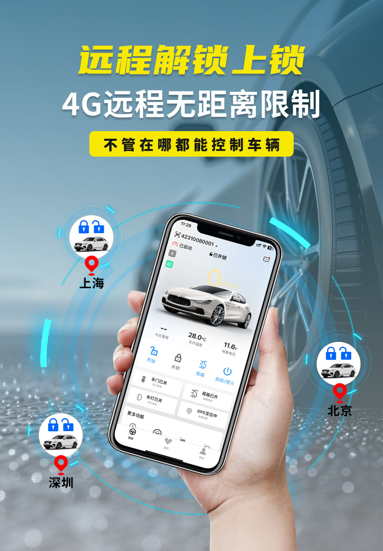 Car Key Modified Mobile Remote Control Smart Digital Car Key NFC Card