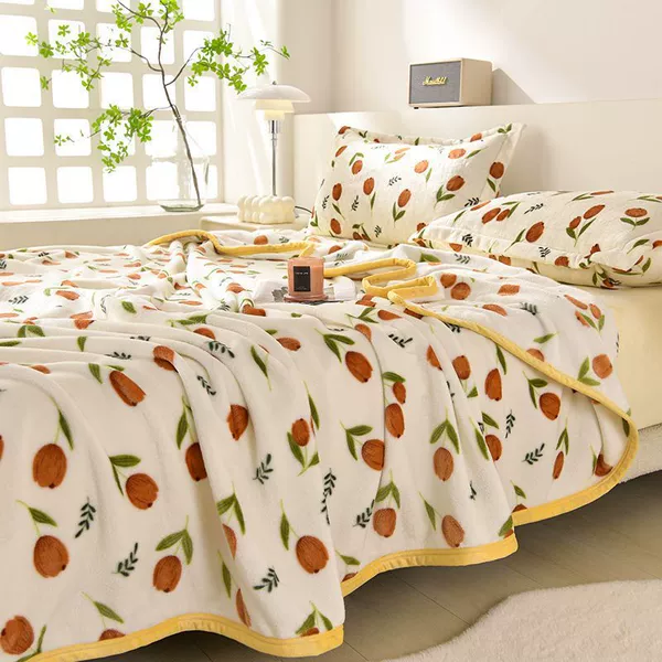 Tulip【Milk Cloud Mink Velvet Blanket】