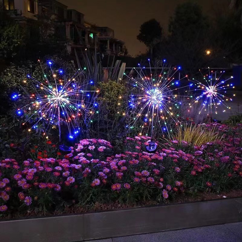 불꽃놀이 조명 색상