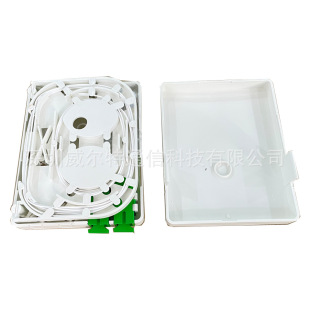 Dual-Core Fiber Optic Home Entry Plastic Fiber Optic Desktop Box Fiber Optic Information Terminal Box Adapted to Ftth Access Terminal