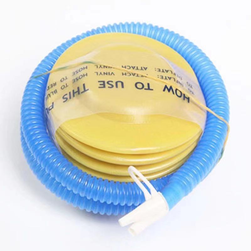 Bobo ball manual inflatable pump, flat mouth pump, foot pump, wave ball latex balloon electric pump