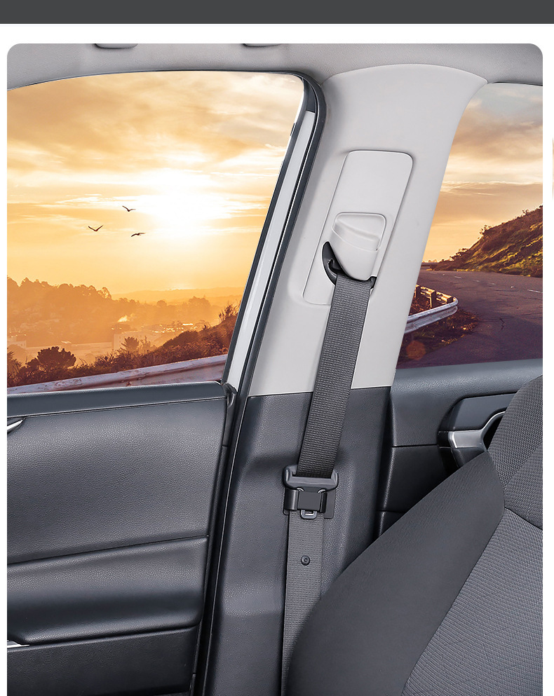 Car seat belt holder stable anti-impact abnormal sound Universal seat belt organizer elastic buckle stopper