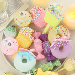 跨境新品 聖誕節裝飾品 ins歐式馬卡色糖果聖誕球 聖誕樹掛件