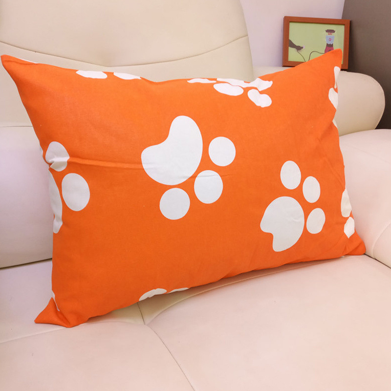 Sofá almohada cubierta rectangular sin núcleo almohada almohada almohada de algodón espalda vieja tela gruesa almohada de cintura larga sala de estar al por mayor