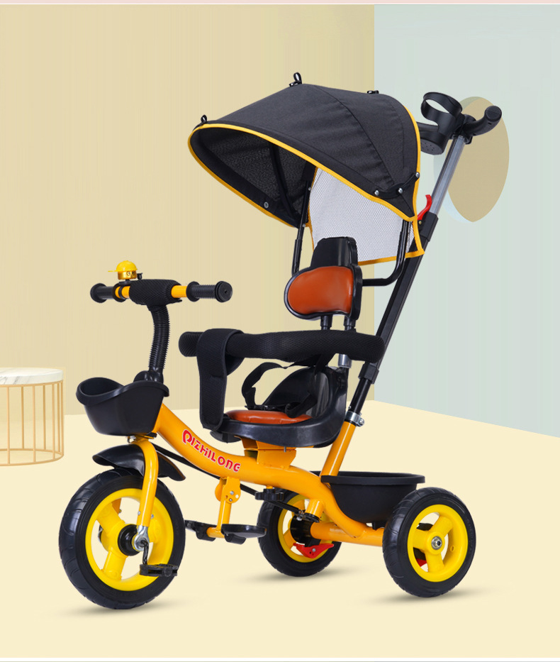 Spot al por mayor triciclo para niños bicicleta grande ligero 6 meses-6 años bebé bicicleta al aire libre bicicleta