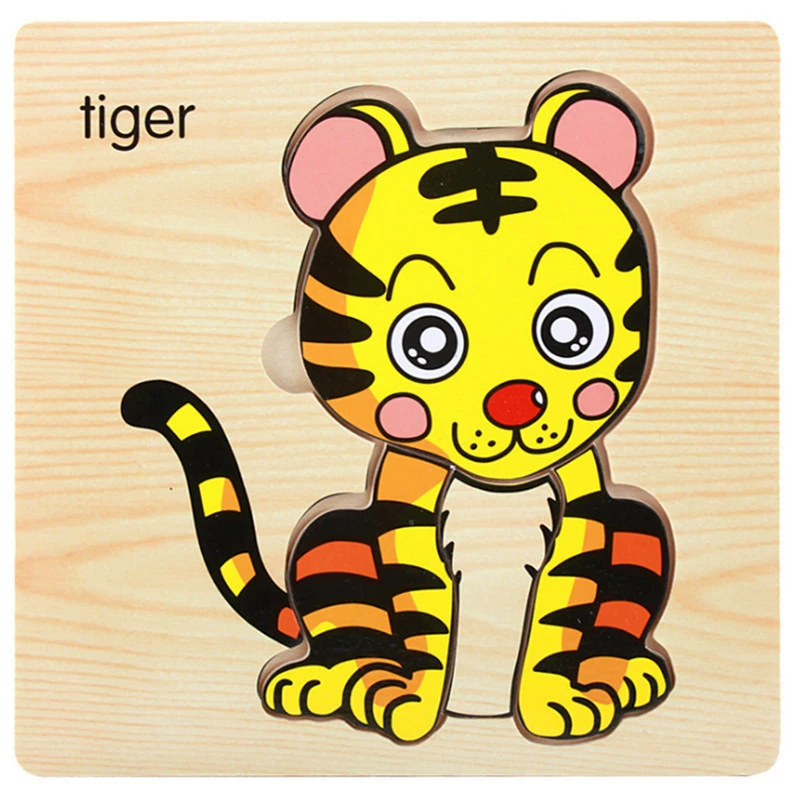 Деревянный трехмерный захватчик, морской познавательный головоломка, игрушка, новая коллекция, обучение, раннее образование