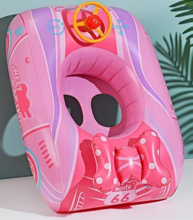 Anillo de natación infláble para niños pequeños barcos de agua para bebés embarcaciones de agua engrosado PVC asiento de niños PVC ecológico image 40