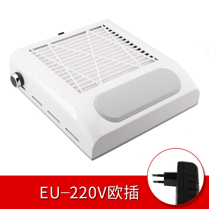 Aspiradora de uñas de alta potencia, aspiradora de escritorio, aspiradora de uñas, aspiradora de uñas 80W, máquina de polvo de uñas