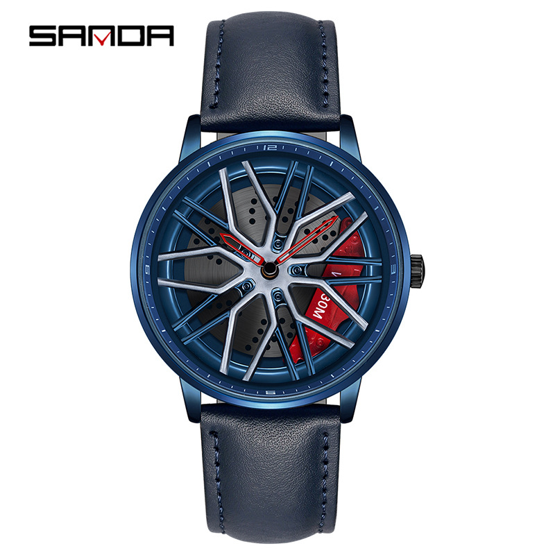 1107 벨트 블루 레드