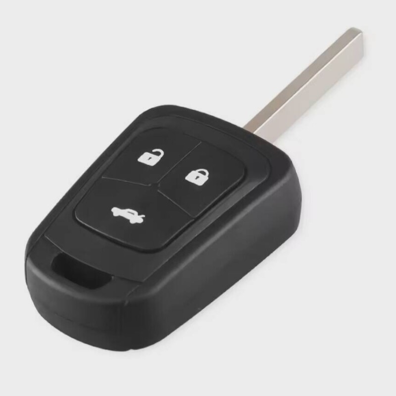 Suitable for 2-Key 3-Key Chevrolet Camaro Malibu Straight Remote Control Car Key Shell