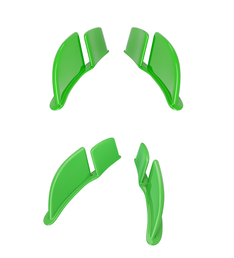 Suitable for Kawasaki Zx-6R Zx-636 Rear Wing 2019-2026 Rear Hump Air Side Wing Rear Gp Wind Wing