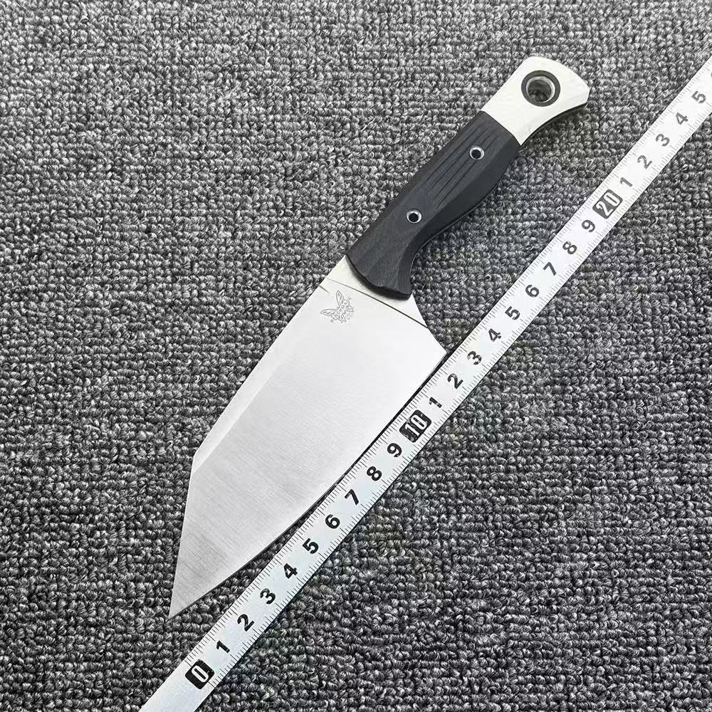 蝴蝶 BM4010BK直刀高硬度家用厨房户外露营多功能便携式工具刀