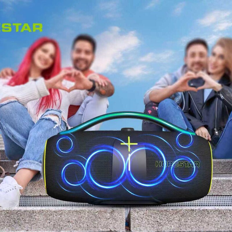 Hopestar A85 Bluetooth Speaker Portable Outdoor Waterproof Subwoofer War God Audio 400W High Power