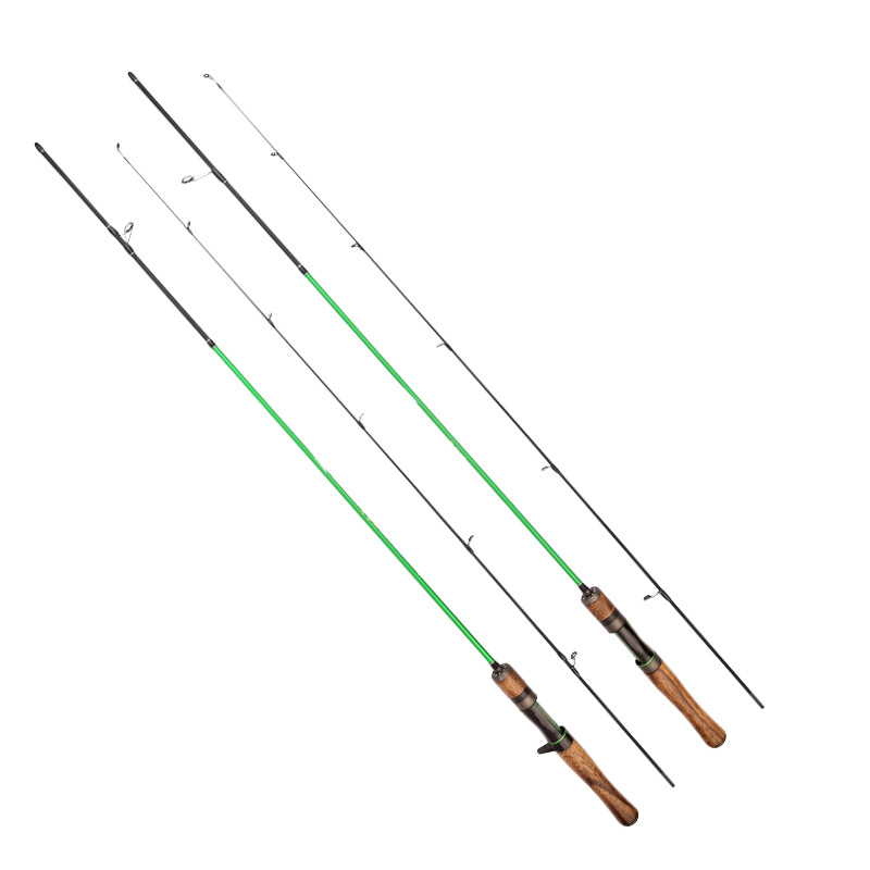 Caña de caballo de madera sólida ultra suave ul microcaña Luya 1.68m 1.8m 1.98m material de carbono mango recto