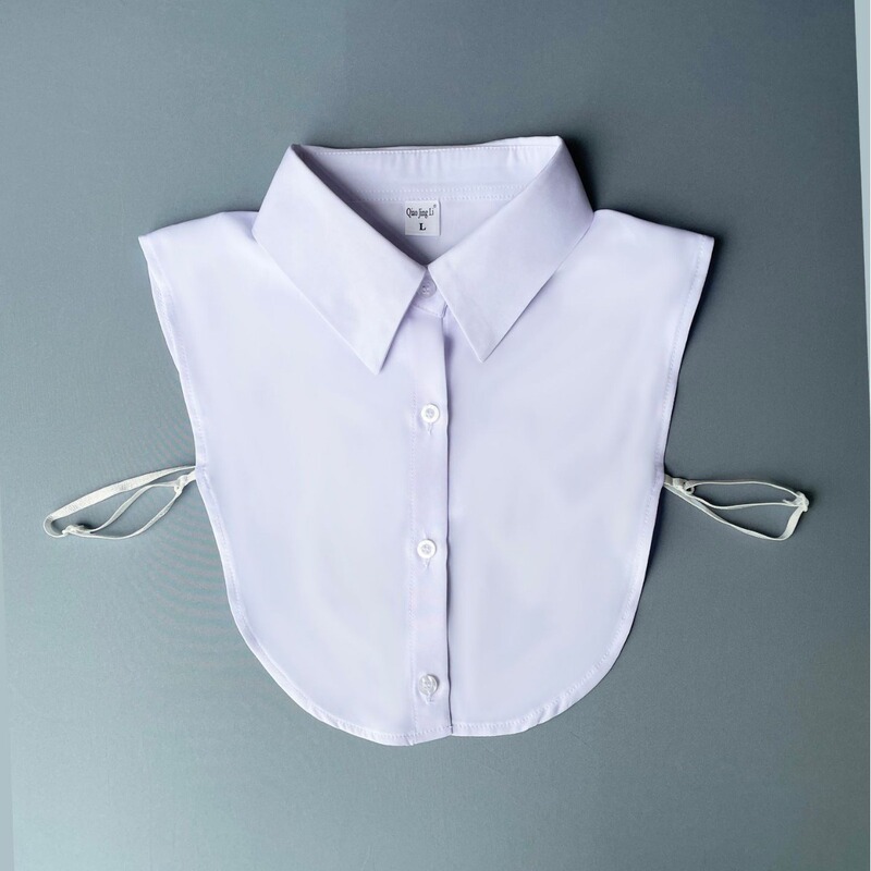 Amazon Foreign Trade Fake Collar All-match Blouse Workwear Shirt White Collar Decorative Fake Collar Base Shirt Fake Collar Amazon Foreign Trade Fake Collar All-match Blouse Workwear Shirt White Collar Decorative Fake Collar Base Shirt Fake Collar