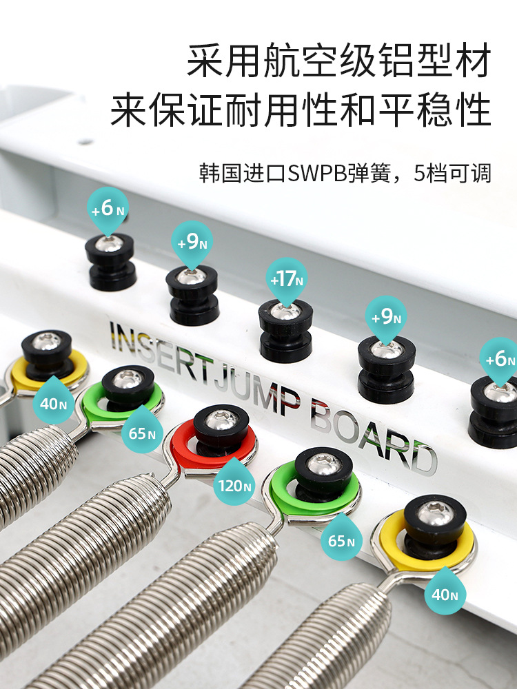 Set de Cinco Piezas de Pilates, Cama de Yoga, Equipo de Ejercicio de Aleación de Aluminio Plegable, Cama de Pilates para Estiramiento en Casa