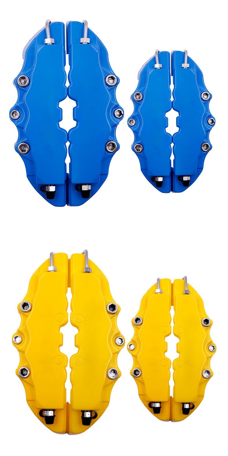 Caliper cover set for Magotan and Bora, upgraded brake caliper cover, wheel hub, suitable for Volkswagen modification and other Legendary models