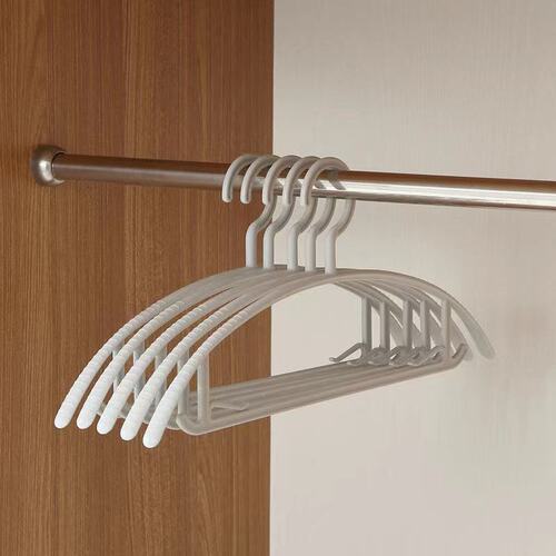 Y Wide Shoulder Clothes Rack Semi-Circular Smooth Storage Plastic Anti-Slip Clothes Hanger Adult Clothes Rack Home Clothes Pin Wholesaler