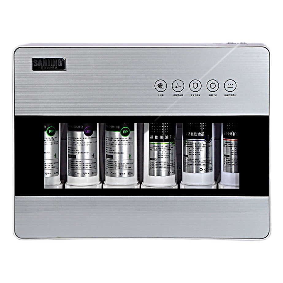 Venta al por mayor grado 6 superfiltro purificador de agua cocina hogar grifo agua escala filtro