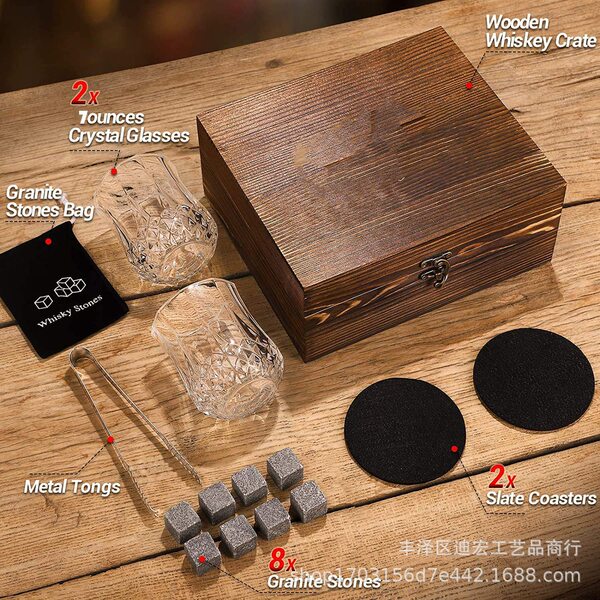 Ice cubes for whiskey