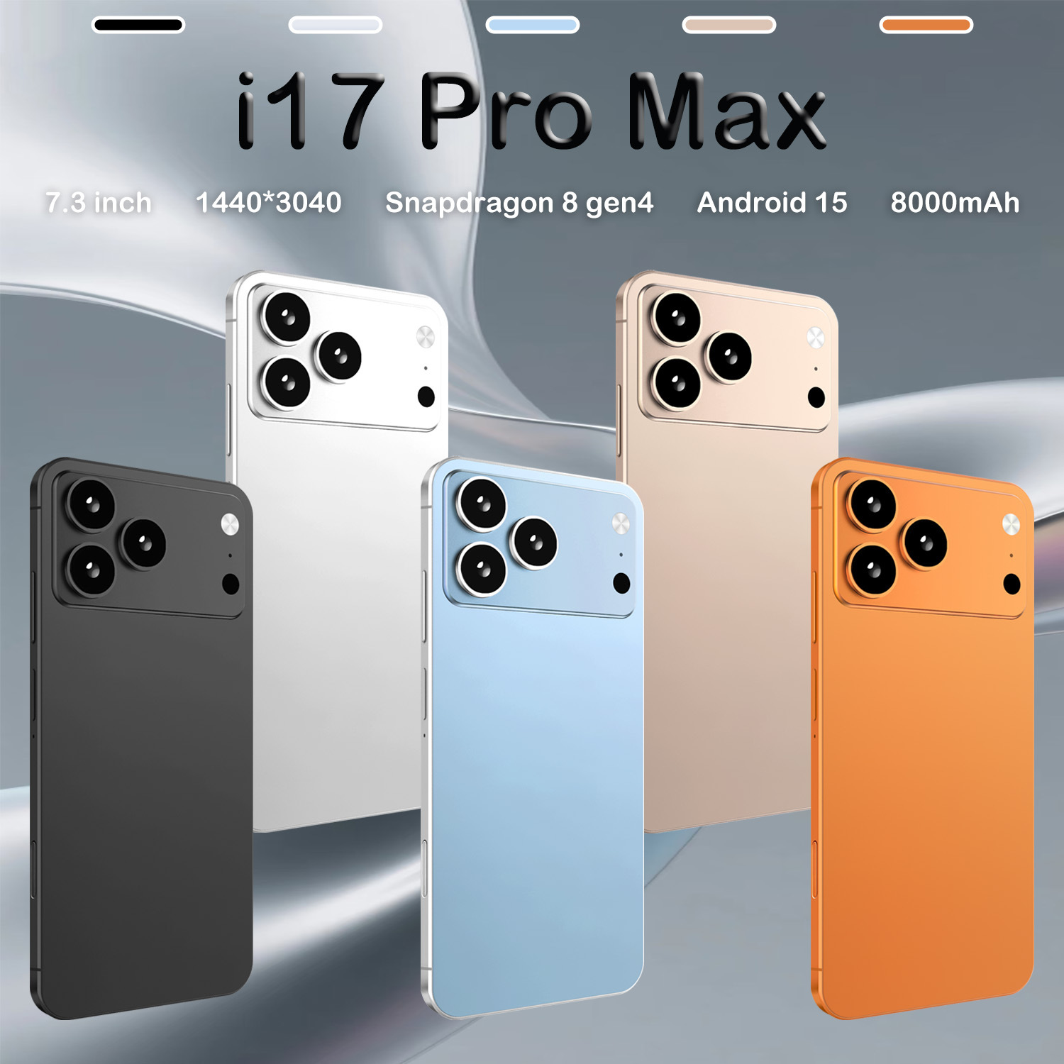 Cugo クロスボーダー スマートフォン i17 Pro Max True 4G