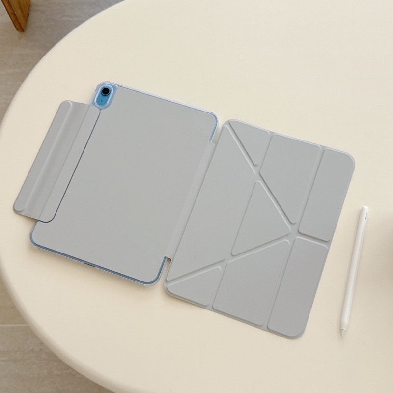 2025适用ipad11代磁吸双面夹保护套Y折air11防摔防弯西瓜红平板壳|undefined