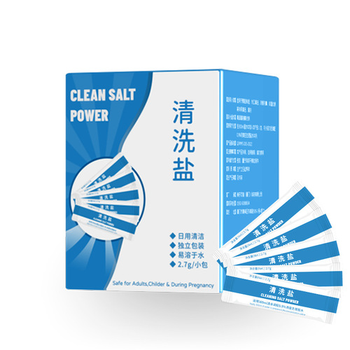 An enema with 0.9% saline solution for both males and females to cleanse the rectum and treat constipation.