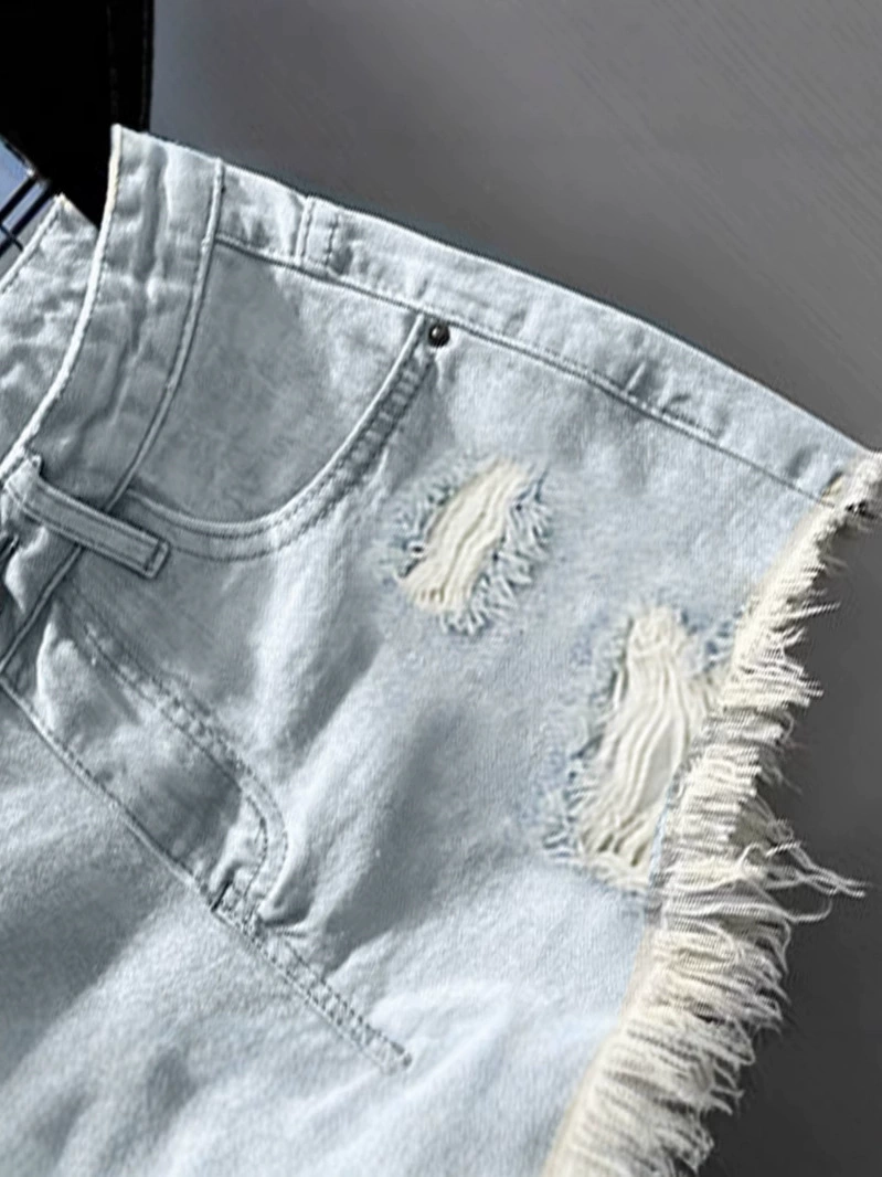 Старомодная джинсовая юбка, шорты, брюки-копии (р design trousers), тренд сезона